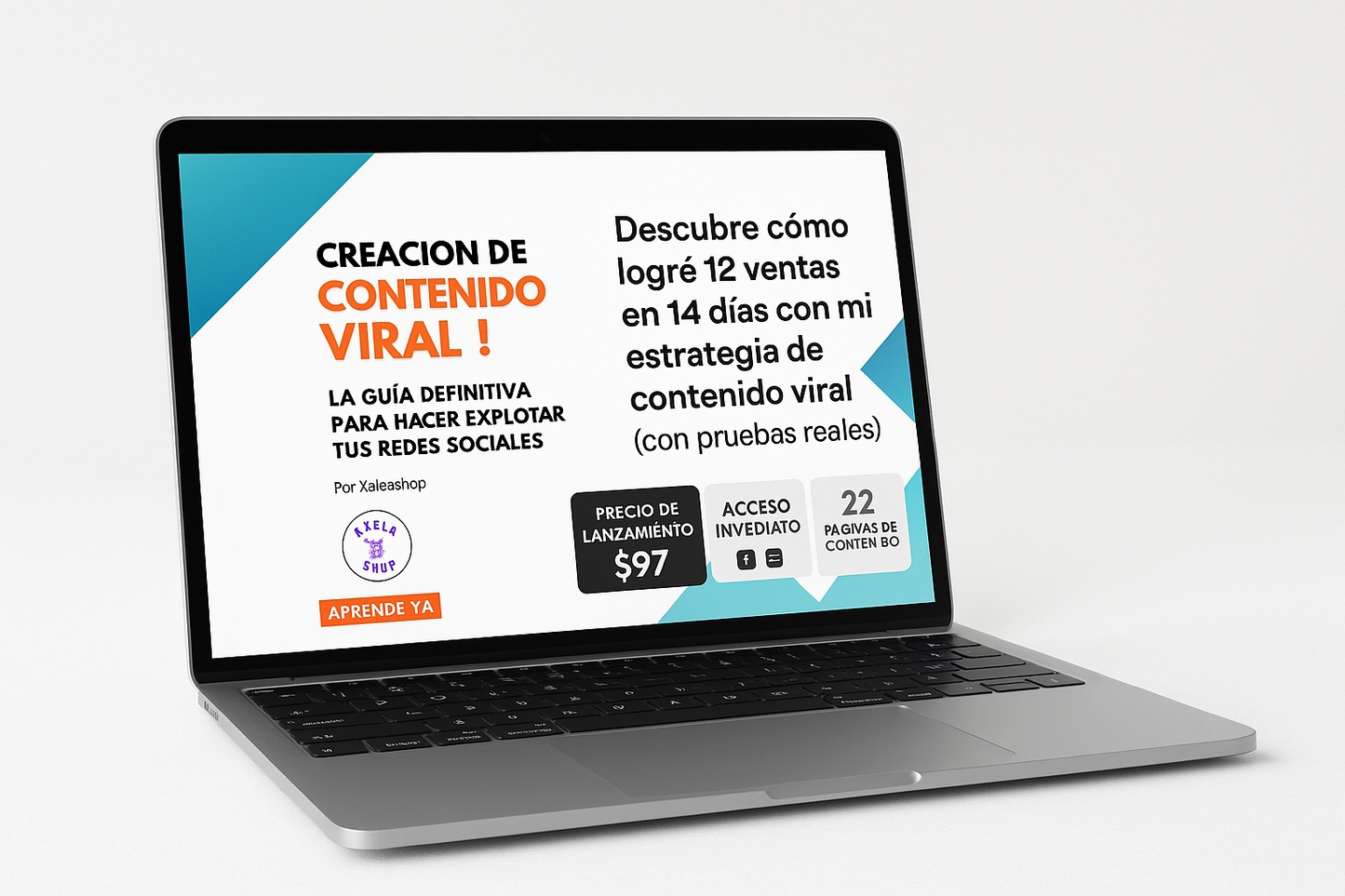 "CURSO: CONTENIDO VIRAL QUE CONVIERTE - DE 0 A 12 VENTAS EN 14 DÍAS"